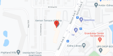 Vernon Terrace of Edina in google map