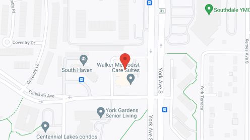 Map of the neighborhood around Walker Methodist Care Suites