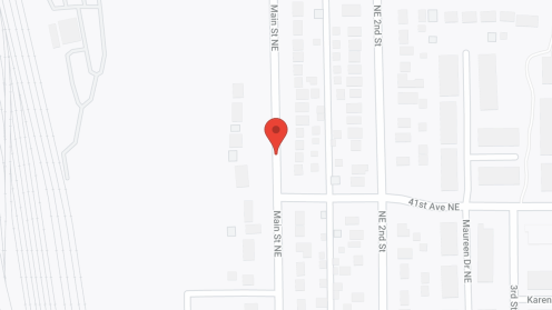 Map of the neighborhood around MainStreet Lodge
