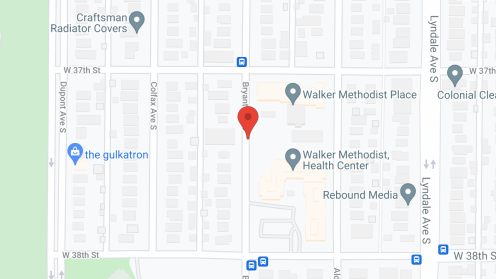 Map of the neighborhood around Walker Methodist Health Center