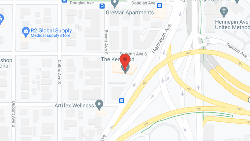 Map of the neighborhood around The Kenwood
