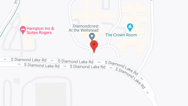 The Wellstead of Rogers and Diamondcrest in google map