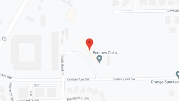 Ecumen Oaks and Pines in google map