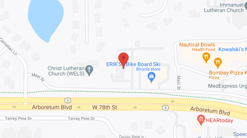 Map of the neighborhood around Edendale Retirement Community