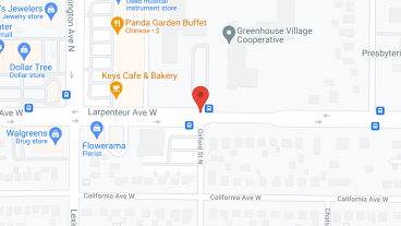 Roseville Senior's House in google map