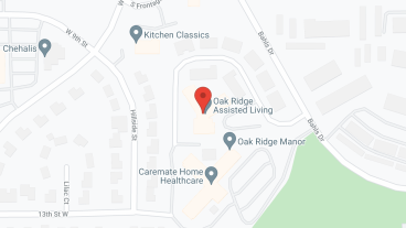 Oak Ridge Assisted Living in google map