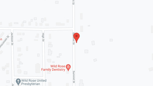 Map of the neighborhood around Wild Rose Manor