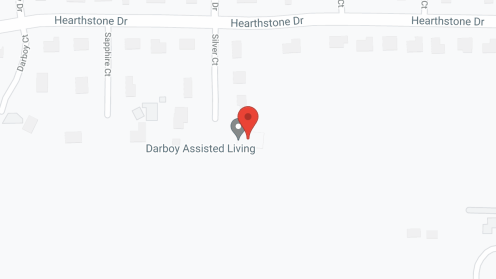 Map of the neighborhood around Darboy Assisted Living