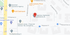 Ridgeview Highlands Apartments 55+ in google map
