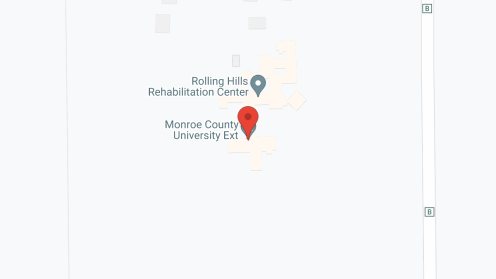 Map of the neighborhood around Rolling Hills Nursing Home