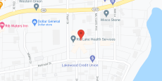 Golden Living Center Rib Lake in google map
