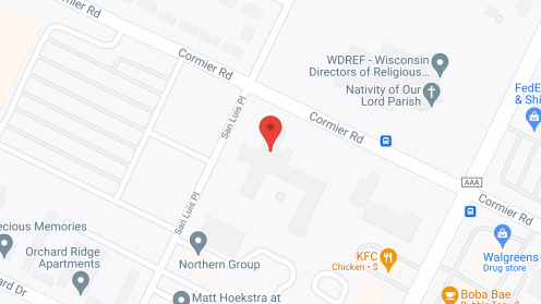 Map of the neighborhood around Maple Ridge