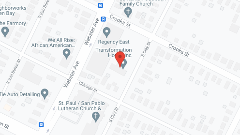 Map of the neighborhood around Santa Maria Nursing Home