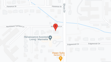 Renaissance Assisted Living-Marinette in google map