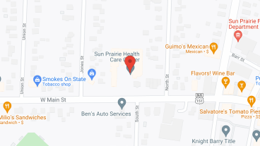 Sun Prairie Senior Living in google map