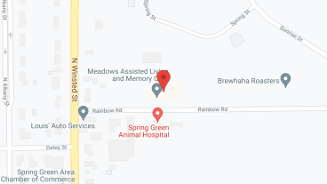 The Meadows Assisted Living in google map