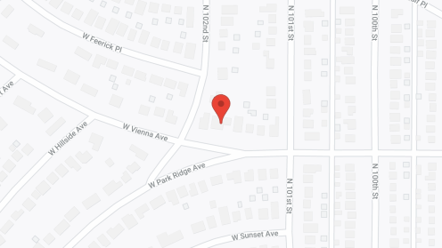 Map of the neighborhood around Vienna Home