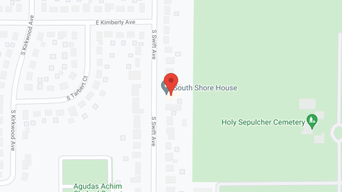 Map of the neighborhood around South Shore House