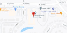 Silvercrest at Garner in google map