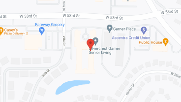 Silvercrest at Garner in google map
