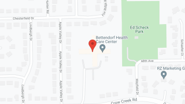 Bettendorf Health Care Ctr in google map