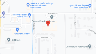 Garden View Care Ctr in google map