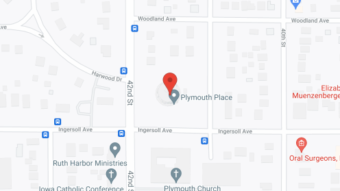 Map of the neighborhood around Plymouth Place
