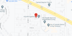 Carlisle Villa in google map