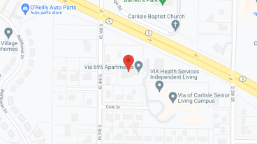 Carlisle Villa in google map
