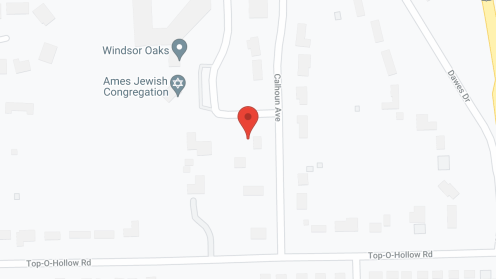 Map of the neighborhood around Windsor Oaks