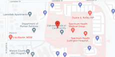 Oakview Medical Care Facility in google map