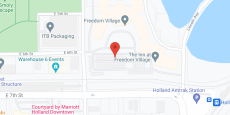 Freedom Village at Holland, a CCRC in google map