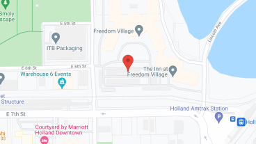 Freedom Village at Holland, a CCRC in google map