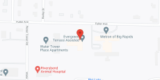 Evergreen Terrace Assisted Living in google map