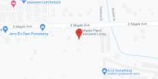 Maple Place AFC in google map