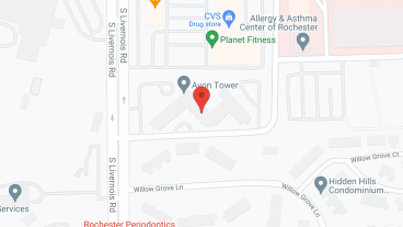 Avon Towers in google map