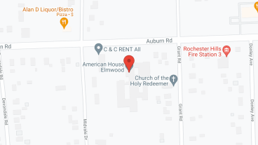 American House Elmwood Senior Living in google map