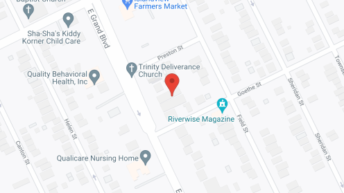Map of the neighborhood around Barton Nursing Home
