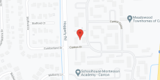 Canton Commons Apartments in google map