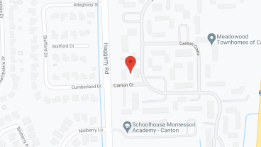 Canton Commons Apartments in google map