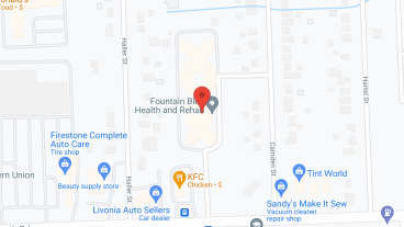 Fountain Bleu Health and Rehab Center in google map