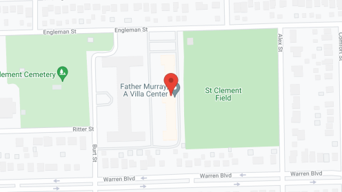Map of the neighborhood around Father Murray Nursing Ctr