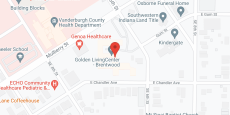 Golden Living Center Brentwood in google map