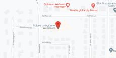 Golden Living Center Woodlands in google map