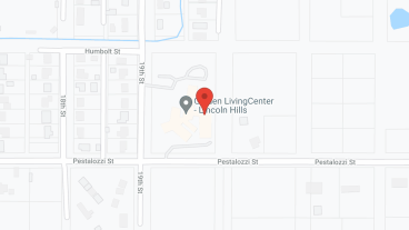 Golden Living Center Lincoln Hills in google map