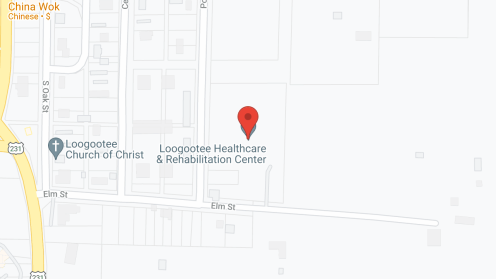 Map of the neighborhood around Martin County Healthcare