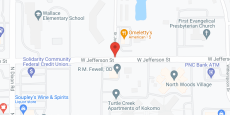 Jefferson Manor in google map