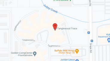 Tanglewood Trace in google map