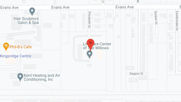 Willows Rehabilitation Ctr in google map
