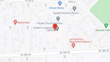 Golden LivingCenter - LaPorte in google map